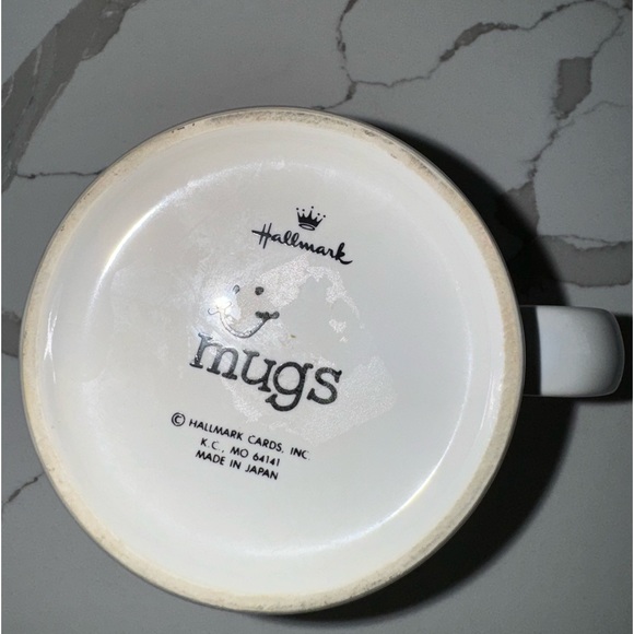 Vintage 1980s Hallmark Conversation Hearts Candy Coffee Mug - Picture 4 of 5